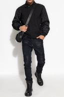 JACHETA DSQUARED2, BLACK Wool jacket