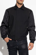 JACHETA DSQUARED2, BLACK Wool jacket