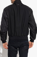 JACHETA DSQUARED2, BLACK Wool jacket
