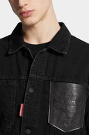 JACHETA DSQUARED2,Classic Jacket,Black