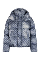 Geaca DSQUARED2 D2 Monogram – Albastru denim