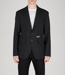 Sacou Dsquared2, Utility Blazer, Black