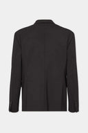 Sacou DSQUARED2, Relaxed Shoulder, Zip Detail, Black