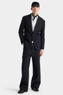 Sacou DSQUARED2, Tailored2 Worsted Wool Dan Jacket, Negru 5