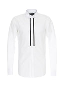 CAMASA DSQUARED2 , Design Clasic, Insertie frontala, Alb