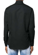 Camasa Dsquared2, Regular FIt, Logo Frontal, Black