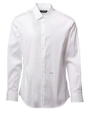 Camasa Dsquared2, Little Logo Frontal, White