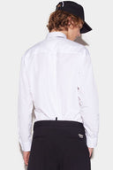 Camasa Dsquared2, Drop Shoulder, White