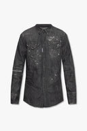Camasa DSQUARED2, Classic Western Shirt, Grey