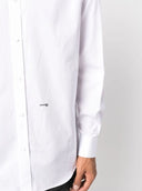 Camasa DSQUARED2, Relaxed Fit, Bumbac, Alb