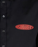 Camasa DSQUARED2, Logo Rosu, Black