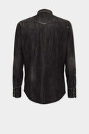 Camasa DSQUARED2, Wash Style, Classic Western, Black