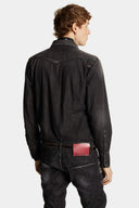 Camasa DSQUARED2, Wash Style, Classic Western, Black
