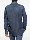 Camasa DSQUARED2, Button Down Denim, Blue