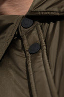 JACHETA DSQUARED2, Snap Padded Jacket, Buzunare atasate, Kaki