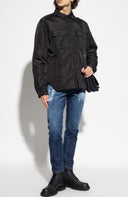 JACHETA DSQUARED2, Snap Padded Jacket, Buzunare atasate, Negru
