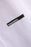 Camasa DSQUARED2, Logo Black Print, White