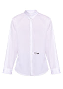 Camasa DSQUARED2, Logo Black Print, White