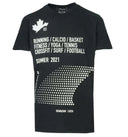 Tricou Dsquared2, Negru, Insertie text