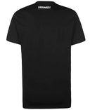Tricou Dsquared2, Negru, Insertie text