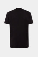 Tricou DSQUARED2, Mini Logo Print, Cool, Black