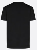 Tricou DSQUARED2, Print Brothers, Negru