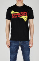 Tricou DSQUARED2, Kepp Surfing Print, Black