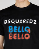 Tricou DSQUARED2, Bello Print, Black