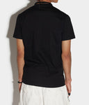 Tricou DSQUARED2, Surf Beach Since 1964, Negru