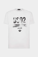 Tricou DSQUARED2, Subarbans Print, White