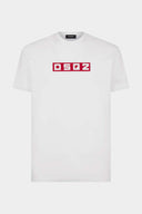 Tricou DSQUARED2, Red Print DSQ2, White