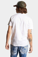 Tricou DSQUARED2, Red Print DSQ2, White