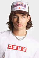 Tricou DSQUARED2, Red Print DSQ2, White
