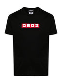 Tricou DSQUARED2, Red Print DSQ2, Black