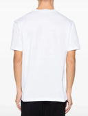 Tricou DSQUARED2, Leaf Print, White