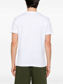 Tricou DSQUARED2, Logo Plaque Insert, White, Loose Fit