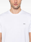 Tricou DSQUARED2, Logo Plaque Insert, White, Loose Fit