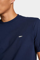 Tricou DSQUARED2, Logo Plaque Insert, Cool Fit, Navy Blue