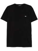 Tricou DSQUARED2, Logo Plaque Insert, Black