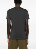 Tricou DSQUARED2, V Neck, Logo Plaque Insert, Cool Fit, Dark Grey
