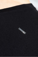 Tricou DSQUARED2, V Neck, Logo Plaque Insert, Cool Fit, Black