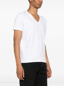 Tricou DSQUARED2, Brand Logo, Guler V White