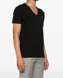 Tricou DSQUARED2, Brand Logo, Guler V Black