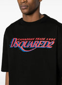 TRICOU DSQUARED2, Team 1995 Print, Black