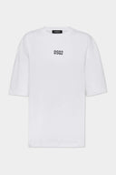Tricou DSQUARED2, Brand Logo, Alb