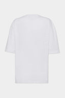 Tricou DSQUARED2, Brand Logo, Alb