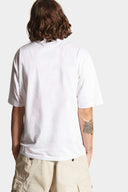 Tricou DSQUARED2, Brand Logo, Alb