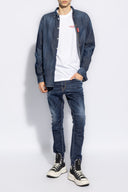 Tricou DSQUARED2, Peaky Lake, White