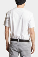 Tricou DSQUARED2, Clasic White, Frontal Logo