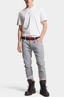 Tricou DSQUARED2, Clasic White, Frontal Logo